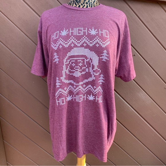 Tultex Santa Clause Ho High Ho Tee - Picture 6 of 10